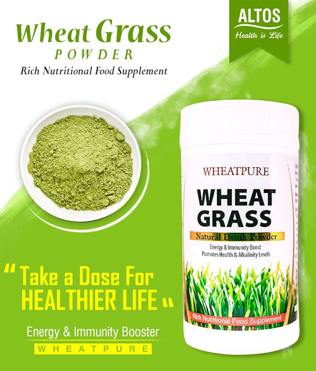 Wheatgrass powder