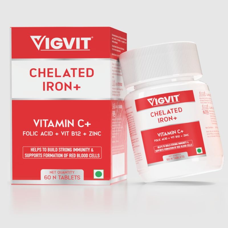 CHELATED IRON (Vitamin C + Folic Acid + Vitamin B 12 + Zinc)
